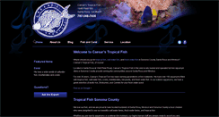 Desktop Screenshot of caesarstropicalfish.com
